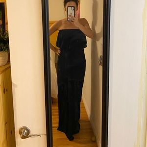 Pinkblush maternity strapless maxi dress